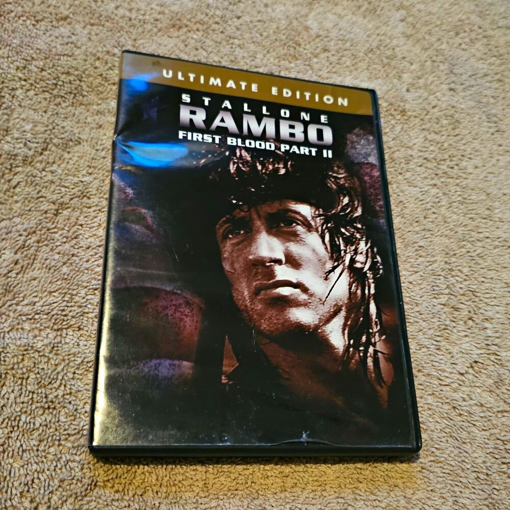 Rambo: First Blood Part II (DVD, 1985) Ultimate Edition Widescreen Stallone